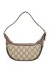 Mini Ophidia Hobo, &pound;620, Handbags, Beige, Canvas, Front view